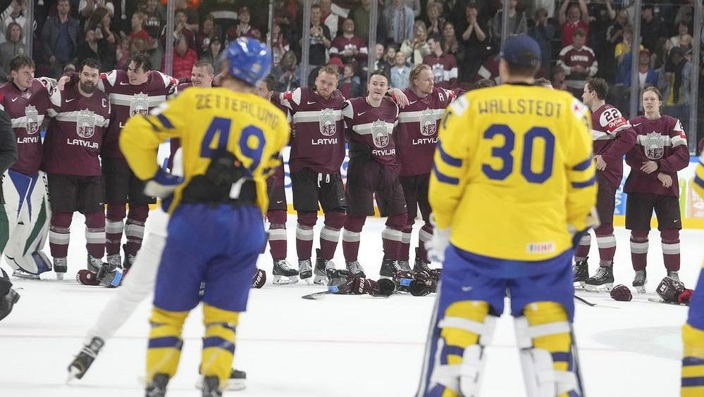 Švédský tisk tepe hokejisty. Lotyše bychom měli porazit desetkrát z deseti! zuří hvězda